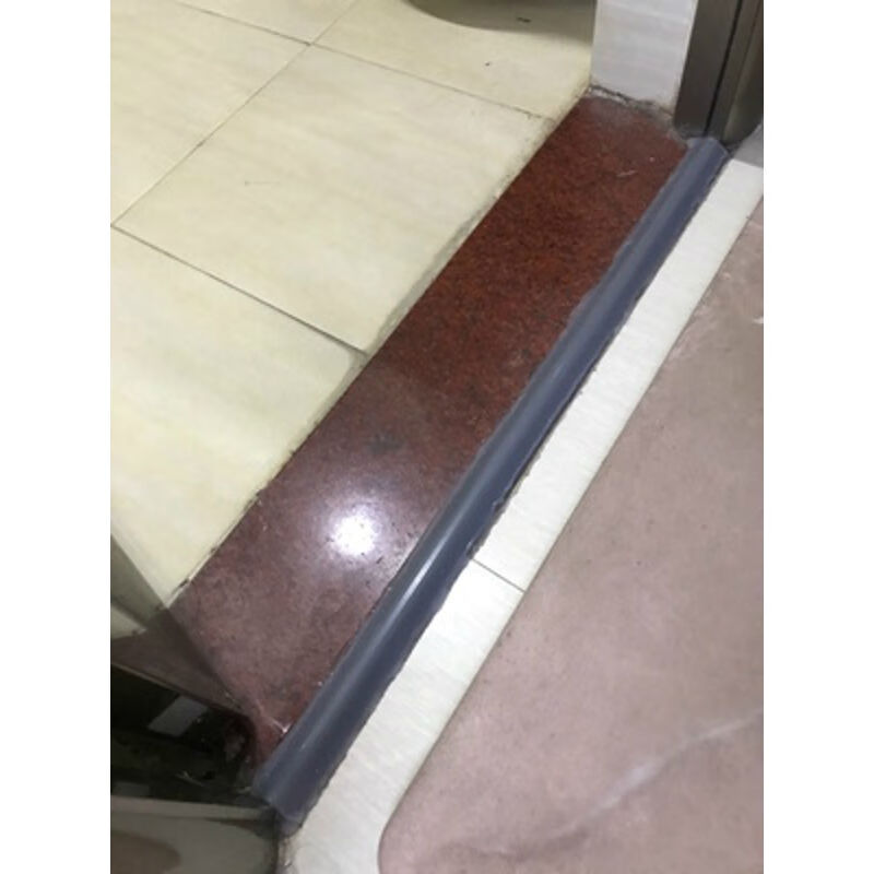 厕所隔水条浴室干湿分离挡水条档水地条实心小款硅胶台面卫生间门槛条