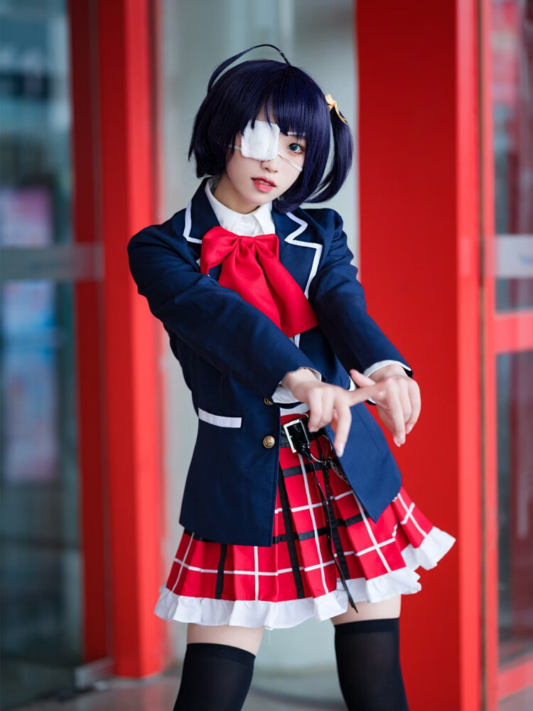 支持国货李·宁中二病也要谈恋爱 小鸟游六花校服套装cosplay动漫服装