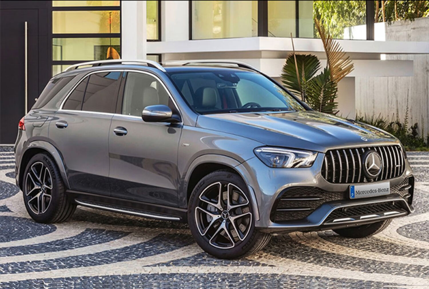 专用于2021款奔驰gle350中网gle450中网框升级gle53 amg改装饰gls 20