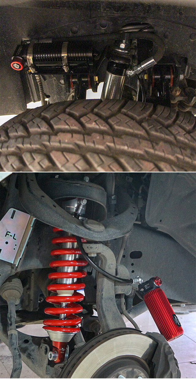 猛禽黑曼巴科曼氮气减震器升高2.