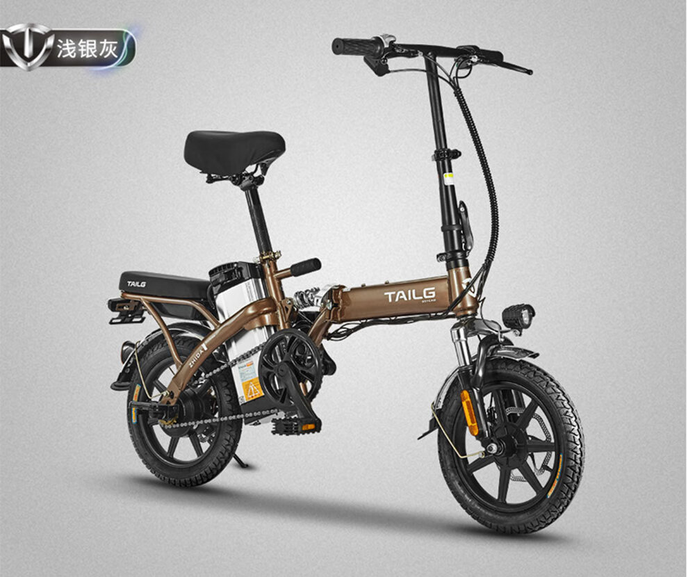 台铃tailgfl5电动自行车48v锂电代步神器折叠男女款电瓶车迷你小巧