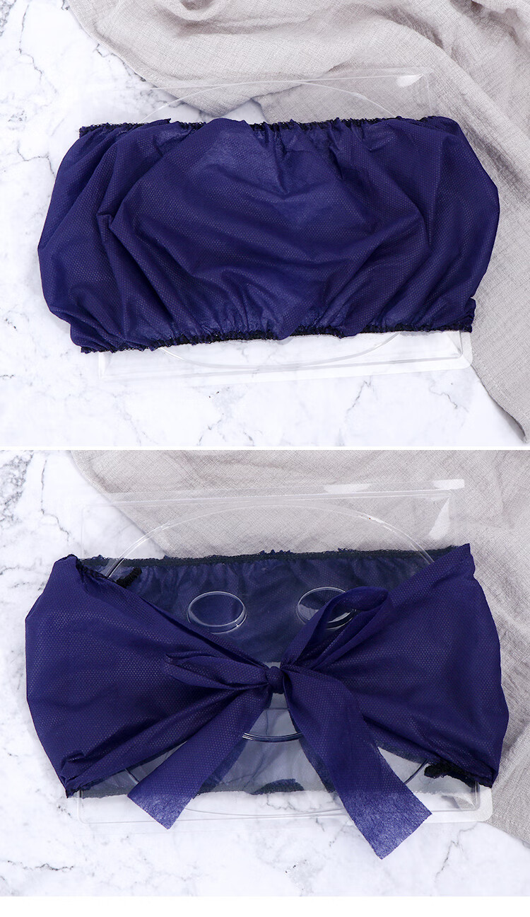 一次性文胸 美容院汗蒸专用无纺布抹胸裹胸女士透气胸罩 一次性内 