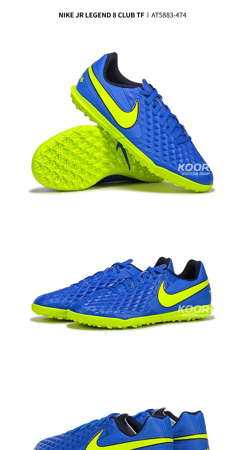 耐克足球鞋男子nike legend 8 club tf碎钉训练运动鞋 at6012-606 橙