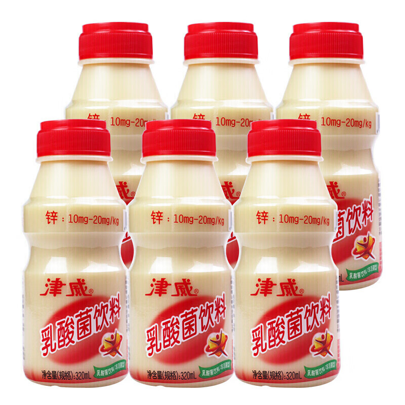 【99发18瓶】津威牌乳酸菌饮料320ml/瓶*6瓶【图片 价格 品牌 报价】