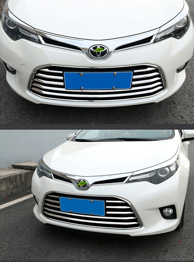 适用于201417款丰田雷凌中网改装雷凌保险杠中网饰条栅格装饰亮条专用