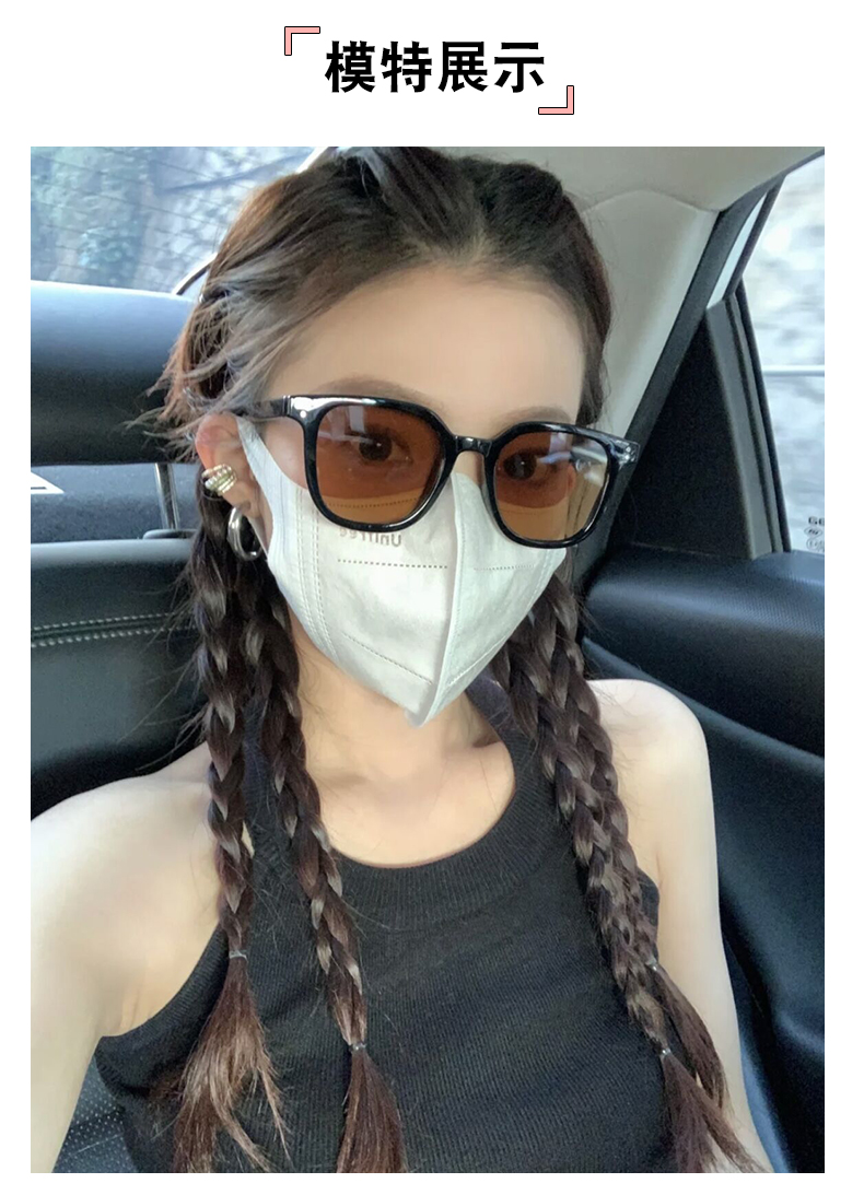 双马尾拳击小辫子网红彩编发脏辫儿童扭扭辫拳击辫四股深棕色两个装