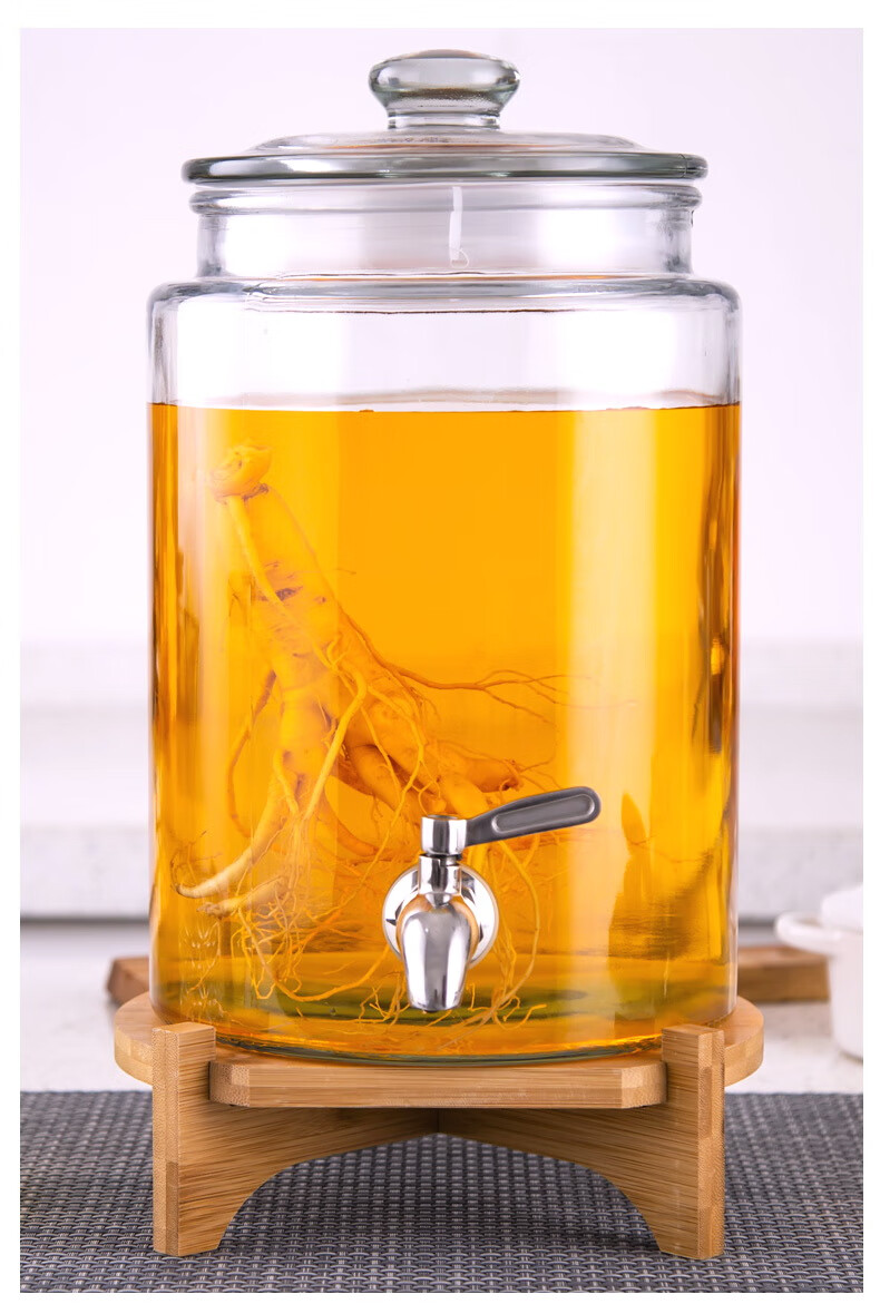 特百惠同款泡酒玻璃瓶专用酒瓶密封容器泡酒瓶酒坛罐药酒家用酒坛子