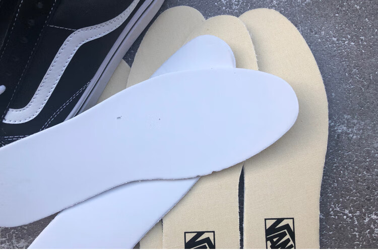 适配万斯vans鞋垫男女高低帮板鞋透气运动缓震匡威1970s 黑色一双装