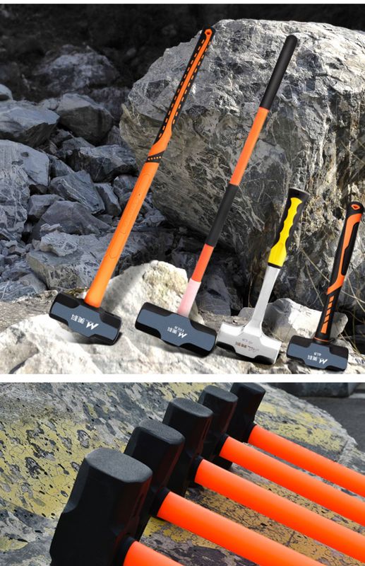 【京选好货】大锤铁锤重型大号八角锤工地锤子榔头手锤二锤拆除砸墙