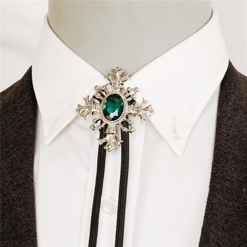 奢浮男领带韩风波洛领带bolotie西部牛仔衬衫领结领绳时尚项链领绳