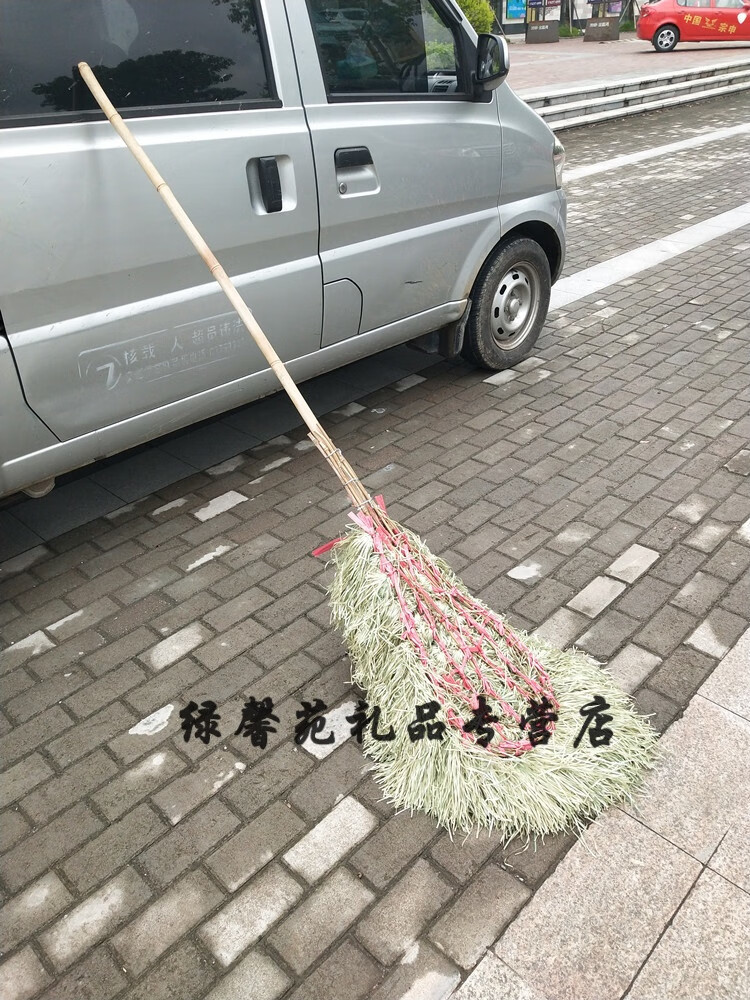 新清洁软塑料丝环卫竹大扫把马路学校编织袋扫帚公路工厂物业清扫加厚