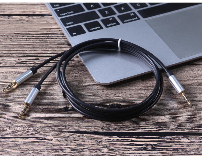 5mm一分二音频线 公对公一拖二转接头手机连接音响线耳机麦克风低音炮