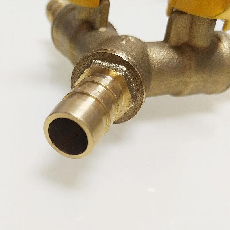 黛惑 煤气三通阀门煤气软管天然气连接管阀门宝塔头连接燃气接头液化