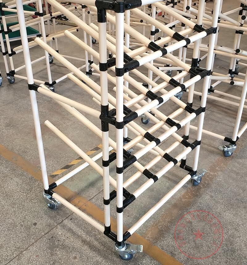 编绳收纳架 线束架挂线架可移动电线缆线架车间物料架精益管缆线工具