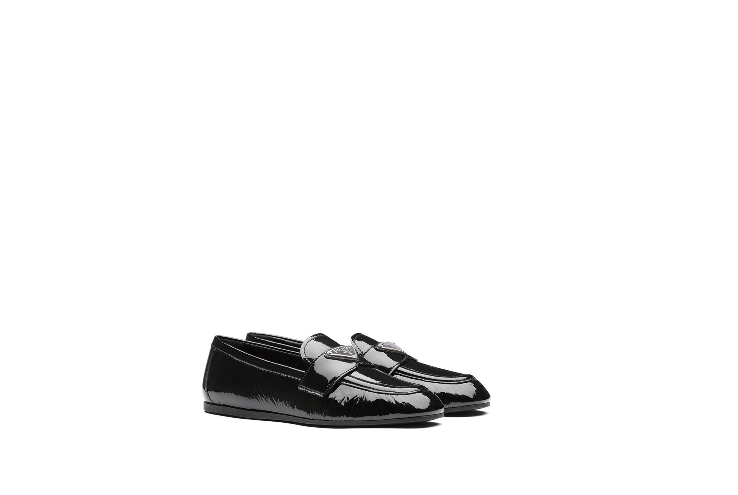 普拉达(prada) 20礼物 女士 naplak皮质乐福鞋 黑色 it39【图片 价格