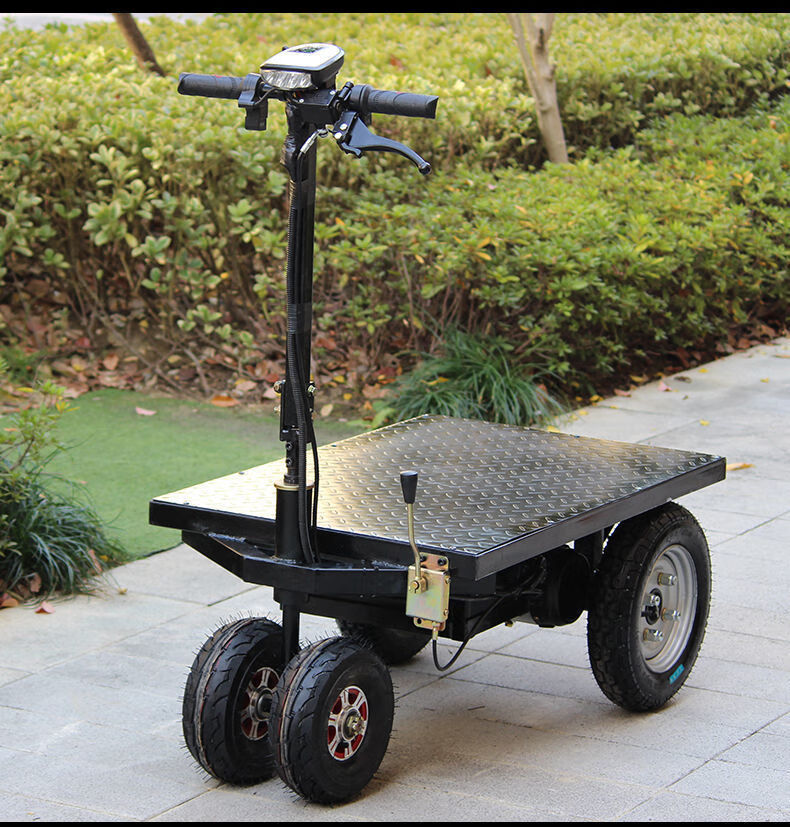 定制适用倒骑驴电动三轮车手推车拉瓷砖水泥搬运车爬坡王拉货平板车可