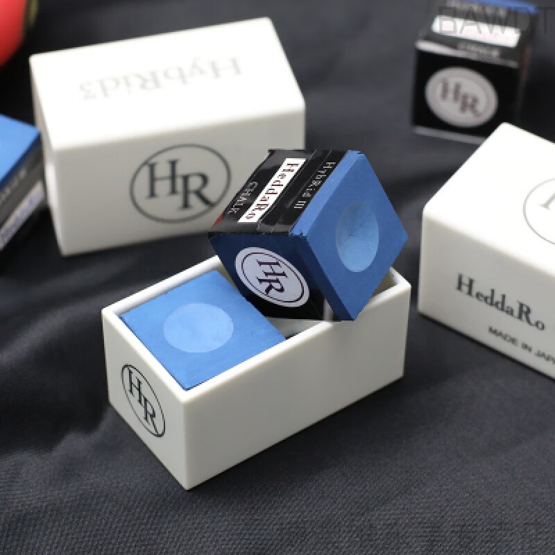 欧卡拉 hr巧克粉 新款 三代职业pro斯诺克巧克粉粉台球杆黑8中性擦粉