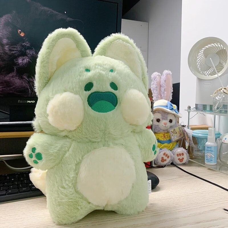 恒源祥(hyx) 恒源祥旗舰网红嘟嘟喵猫咪玩偶毛绒玩具女生睡觉抱暖手