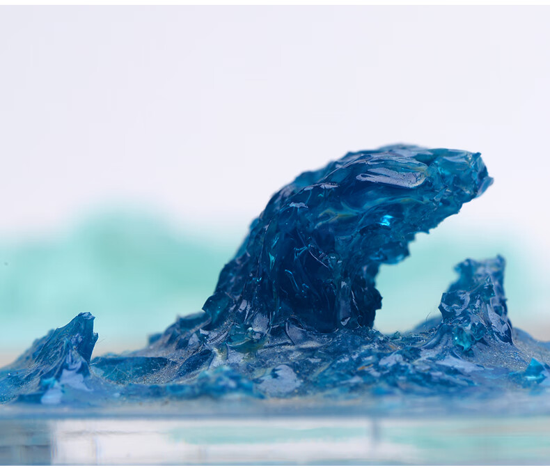 模型水景膏diy建筑模型手工材料仿真水体造水剂造景膏场景观材料湍急