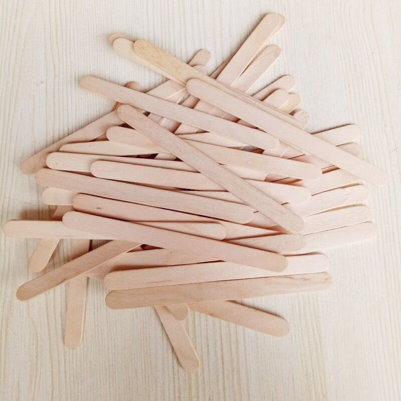 建筑木条模型木棒冰棍棒 手工制作雪糕棒冰棒木棍棒雪糕棍 木棒1捆约