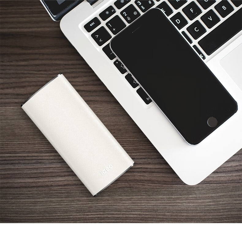 ideo大容量苹果充电宝超薄小巧迷你10000毫安双向快充移动电源适用于