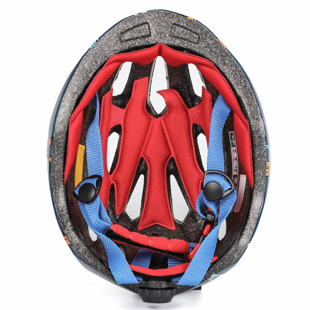 短道速滑头盔 卡通儿童自行车头盔轮滑溜冰安全帽滑板平衡车头盔儿童