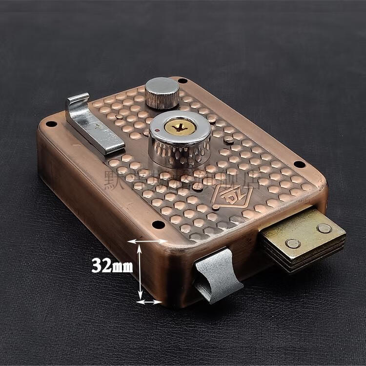 默普斯格保德安888a3型外装十字门锁老式盼盼防盗锁替代大连锁厂狮子