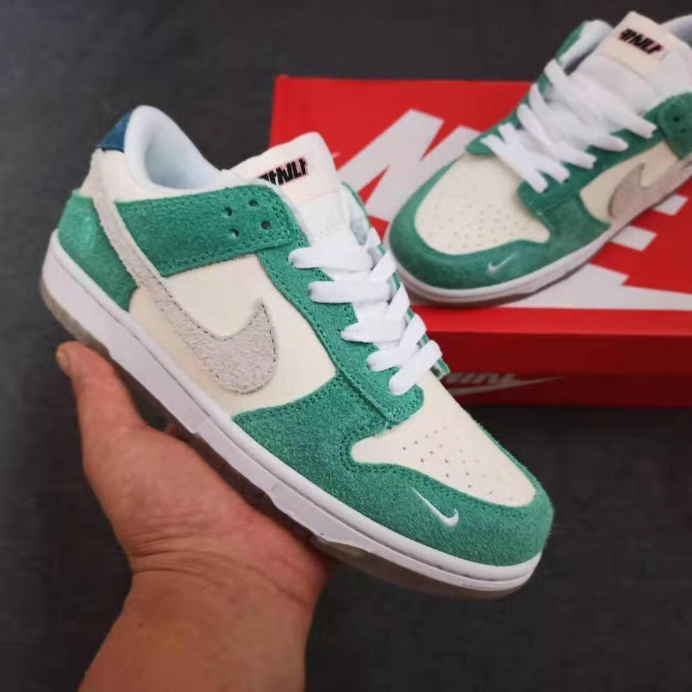 aj低帮男鞋女鞋橄榄绿休闲板鞋经典情侣百搭运动学生鞋北极狐dunk40