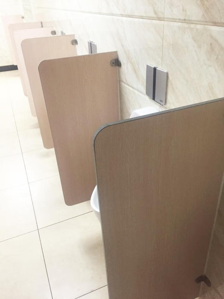 卫生间隔断隔板男卫厕所小便池尿斗小便斗隔板洗手间蹲位挡板400900浅