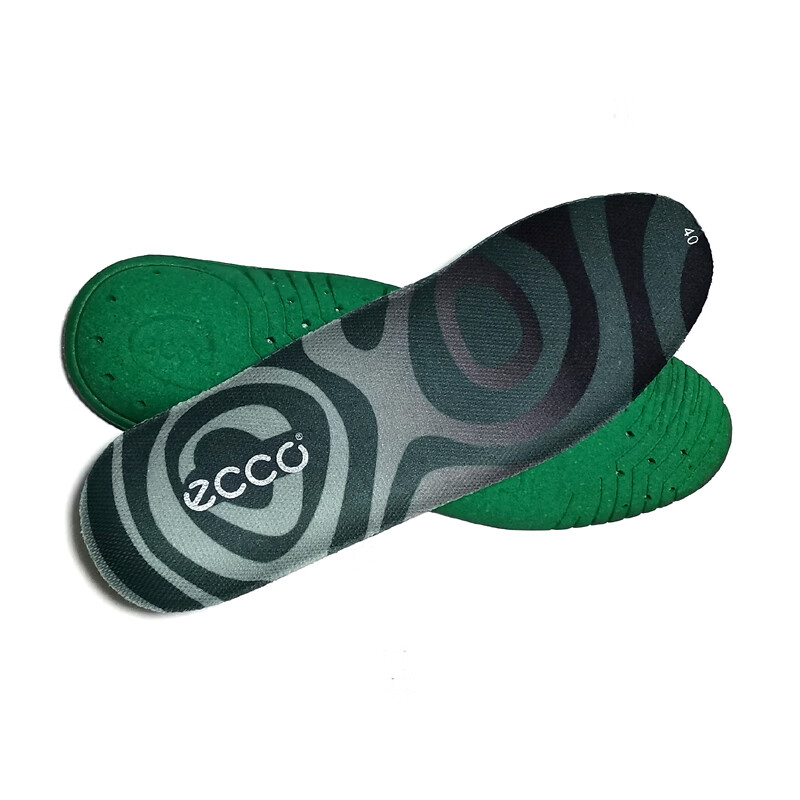 适用ecco爱步运动鞋垫户外休闲鞋垫 蓝色布垫 40