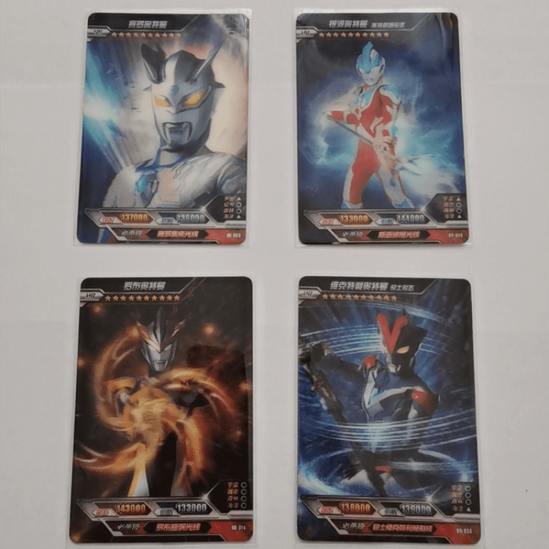 大头赛罗3d卡片奥特曼荣耀版1弹hr3d卡片单卖大头赛罗银河绝版卡牌