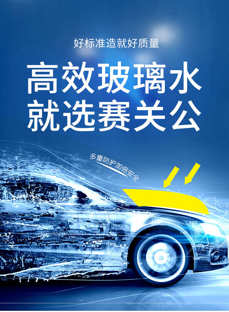 雨刮水 玻璃水车子玻璃水汽车冬季防冻型轿车雨刮水