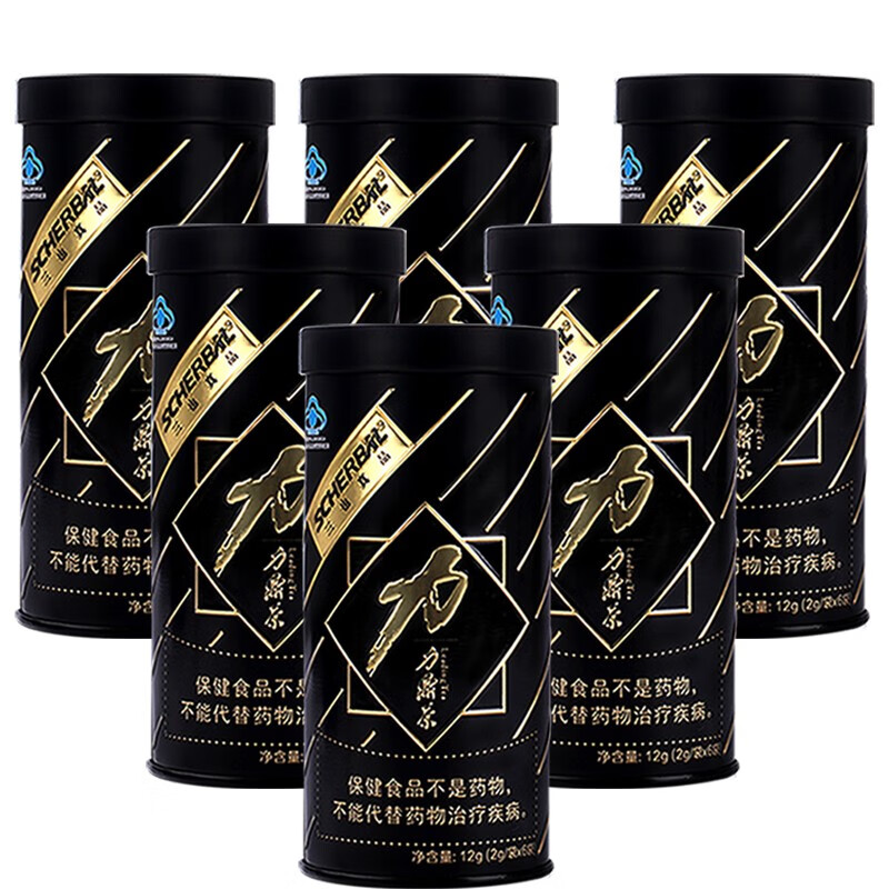 三也真品力鼎茶 金罐力鼎茶1盒装 送