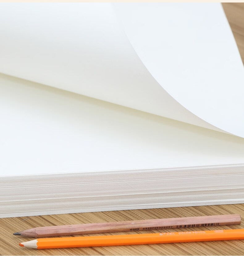 素描纸8k学生用美术画画纸a4画纸100张8开4开铅画纸小学生绘画纸八开