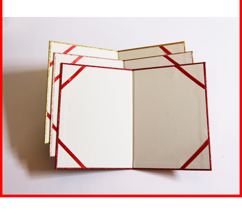 红色文件夹 诗朗诵本夹 证婚人致辞本 朗诵稿夹本 演讲本夹 誓言本