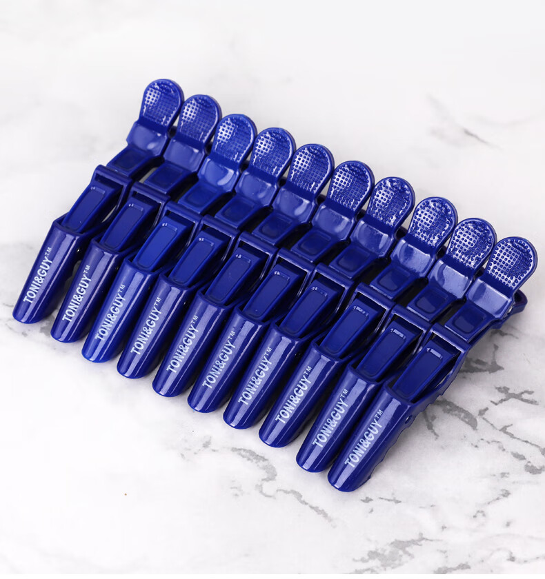 理发店鳄鱼夹子美发夹子无痕夹鸭嘴夹长嘴夹子烫染分区工具刘海夹jbb