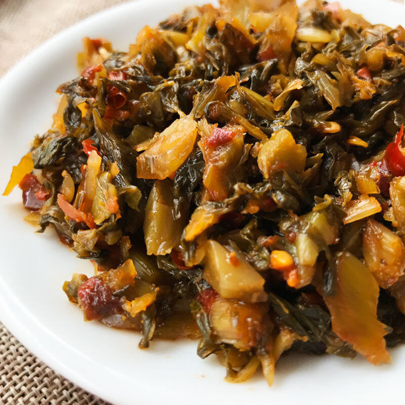 云南特产大理建林酸腌菜弥渡老坛酸菜下饭菜咸菜调料建林酸菜180克5袋