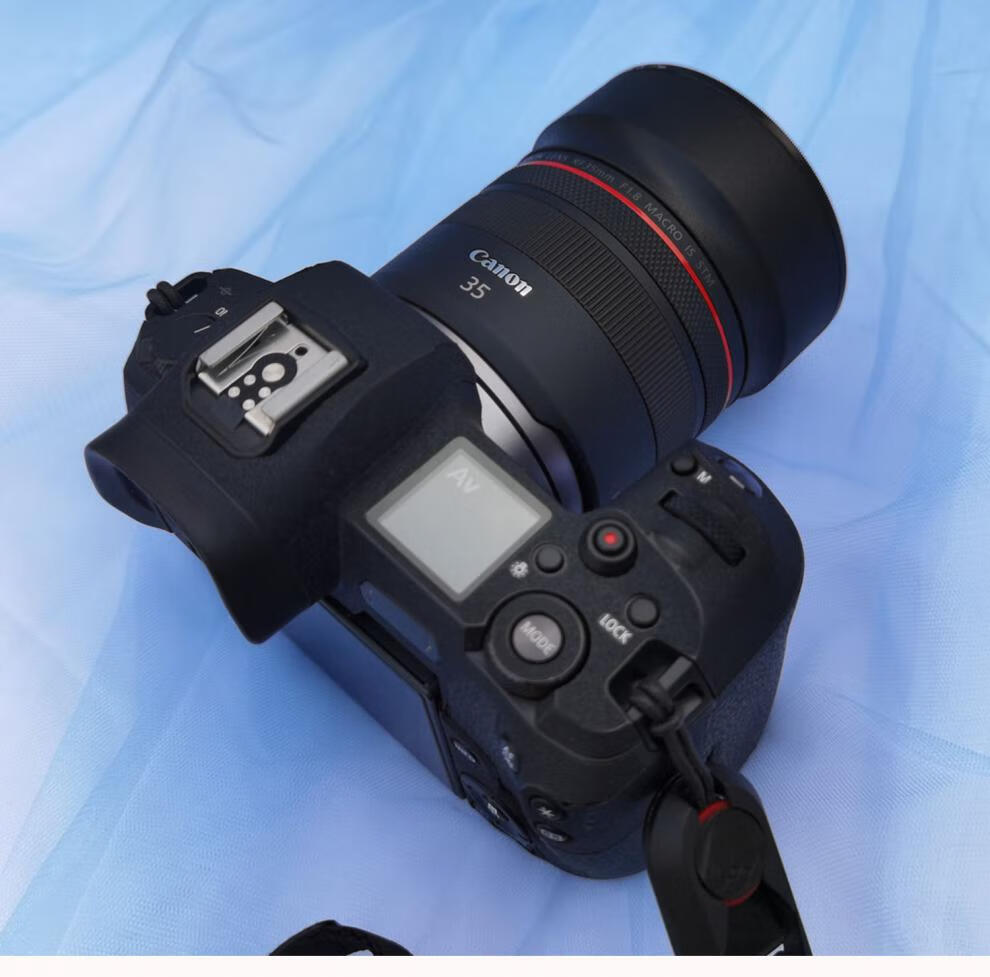佳能镜头遮光罩 rf35 金属遮光罩 rf35mm f1.
