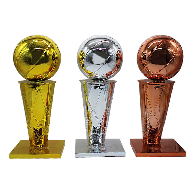 nba总奖杯 奥布莱恩杯篮球比赛奖杯mvp湖人库里球迷用品 60cm精品