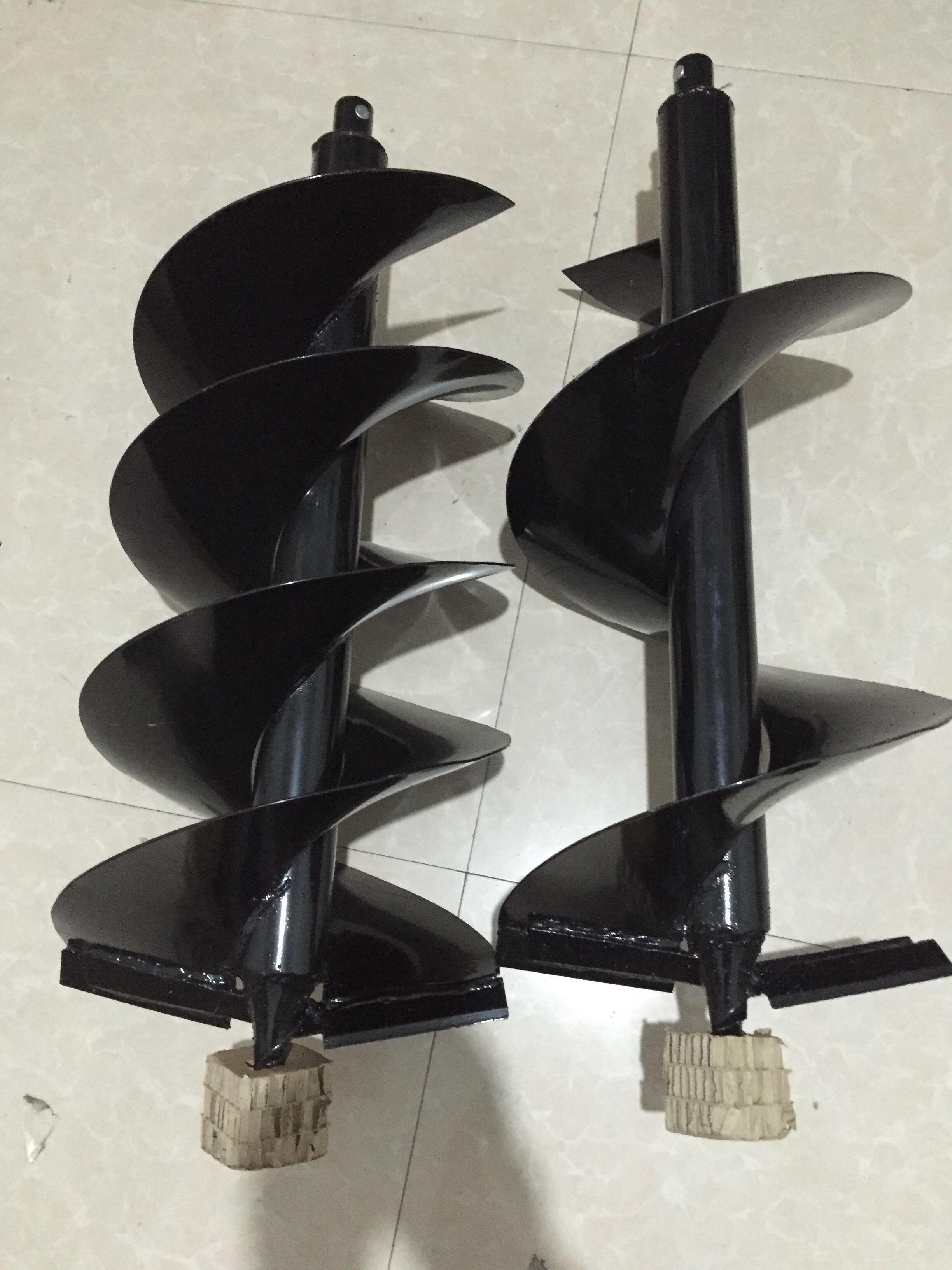 涛星筱岙挖坑打洞机地钻 合金钻头打孔机挖坑机打洞机钻头螺旋钻杆