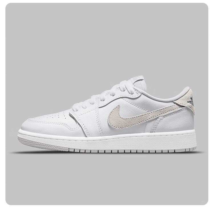 【官方自营旗舰店】air jordan aj1 low 灰白 低帮男女休闲篮球鞋 cz