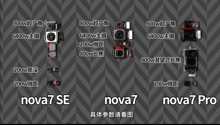 适用华为荣耀30pro后置摄像头荣耀203030sv30v30pro后摄像头nova7pro