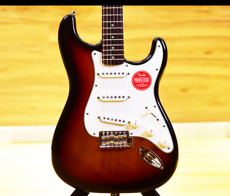 squier斯奎尔cv st tele 50s 60s电吉他三单拾音器 0374010500日落色