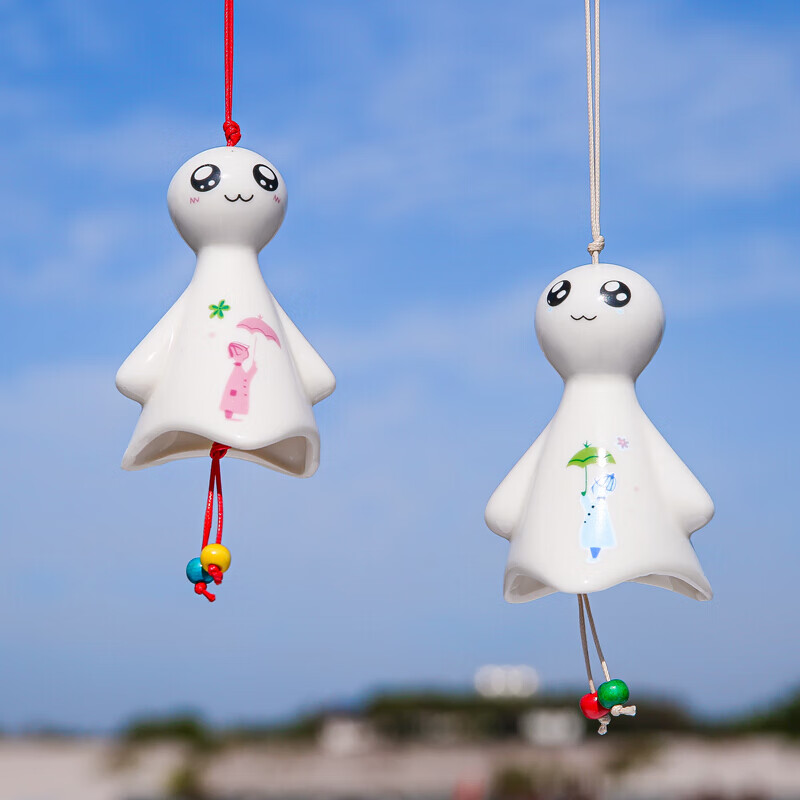 漯岚风铃古风风铃日式晴天娃娃风铃日式小清新车载挂件女生卧室吊坠挂