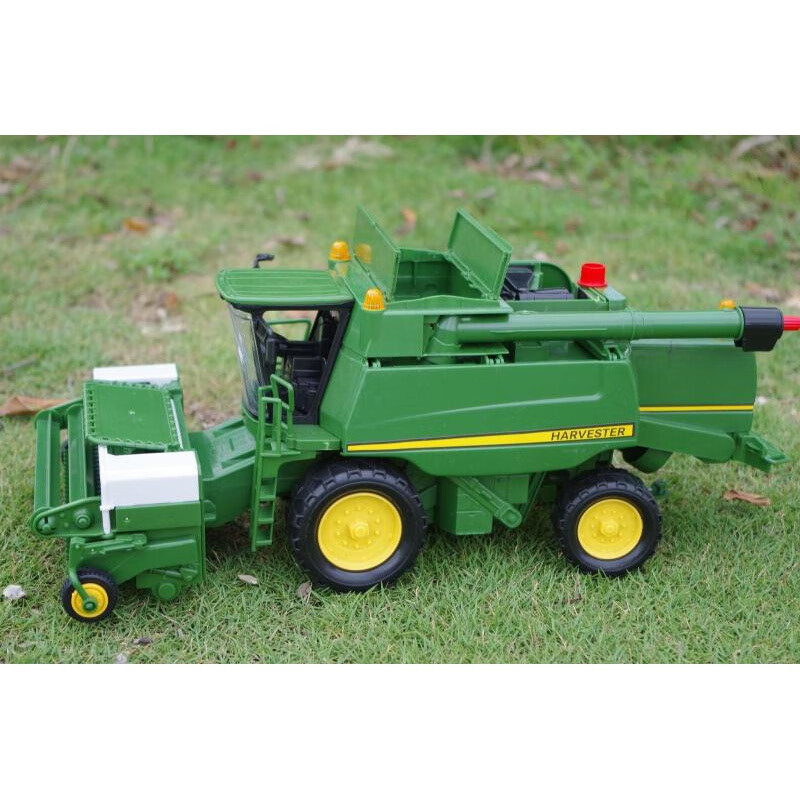 收割机玩具惯性农夫车拖拉机大型工程车儿童玩具 克拉斯小麦收割机