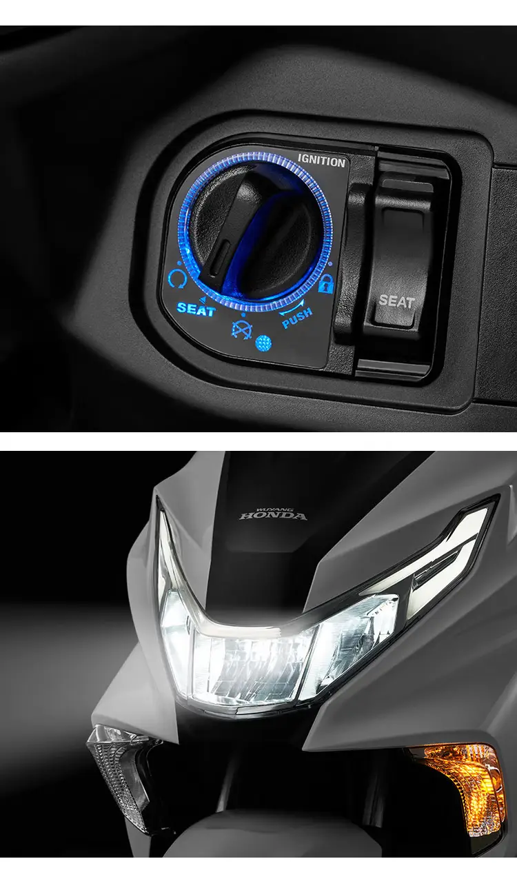 yamaha摩托车踏板车ncr125全新整车碟刹国四电喷pgmf1五羊honda预售预