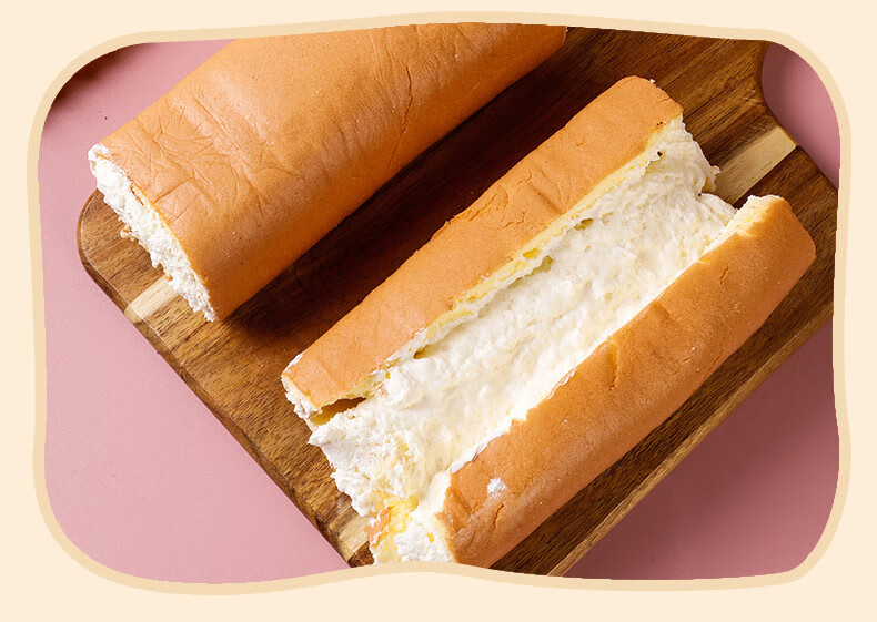 华佗拾遗 老式奶油卷卷爆浆夹心早餐面包整箱童年怀旧类零食品 原味