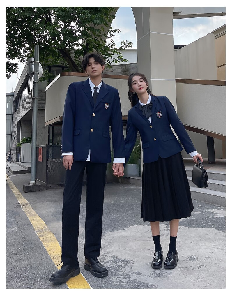 jk制服西装套装班服高三学生六年级初中生英伦学院风校服套装韩版
