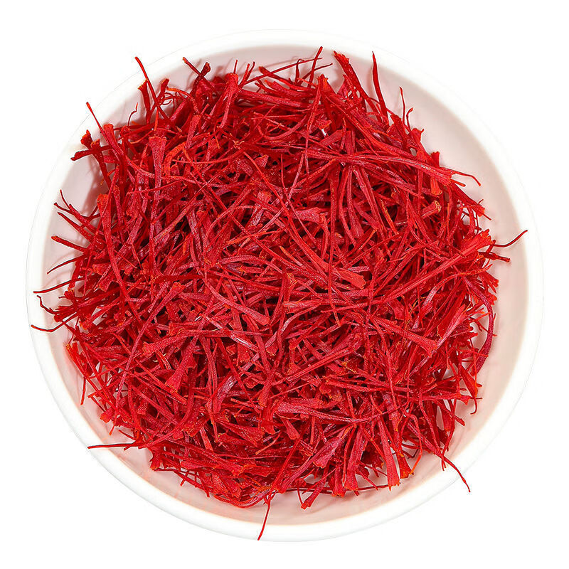 西藏长丝藏红花 瓶装西红花礼盒装 红花短丝藏红花正宗 红珍珠长丝5克