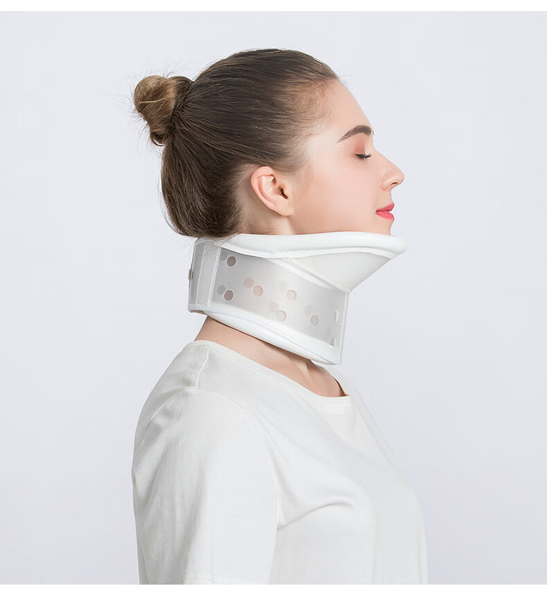 鸿誉颈托家用护颈部舒适脖套颈椎套矫正器固定护脖子保护成人轻便透气